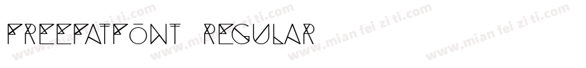 FREEFATFONT Regular字体转换